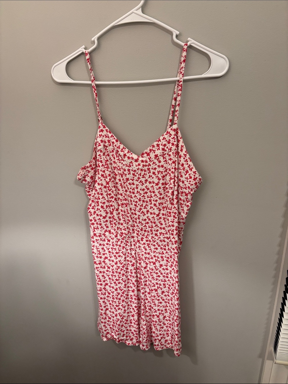 Sincerely Jules Red Floral Viscose Top